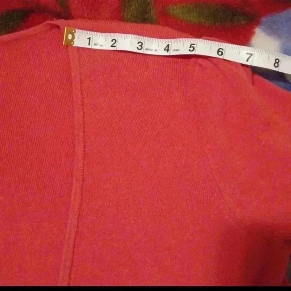🌹Anthropologie dark orange color cardigan - Picture 10 of 11